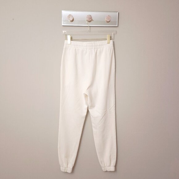 EUC H&M off-white trackpants, S - Picture 4 of 4